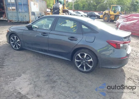 2025 Honda Civic Hybrid Sport/Sport Touring from USA, damaged, VIN 2HGFE4F82SH327757